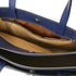 Palermo - Saffiano Leather briefcase 3 compartments for women